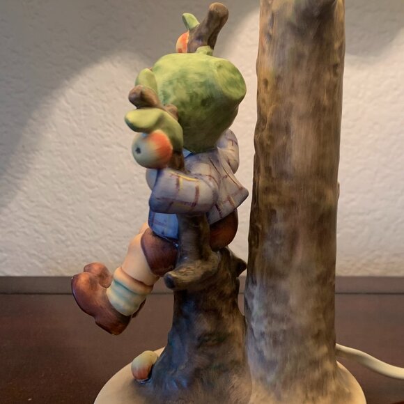 Hummel Goebel Apple Tree Boy Lamp & Shade VTG W Germany - Picture 4 of 13